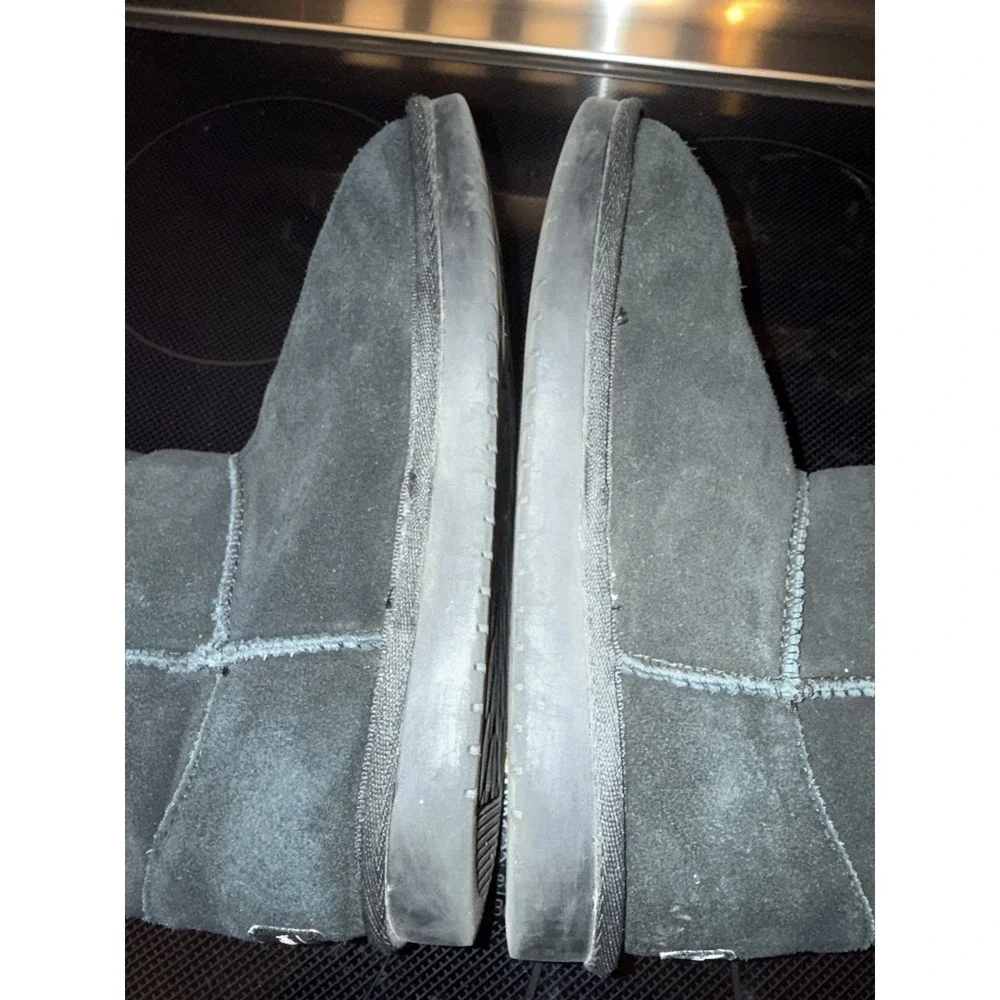 Koolaburra By Ugg‎ Size 4 Black Suede With Black Sherpa